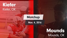 Matchup: Kiefer  vs. Mounds  2016