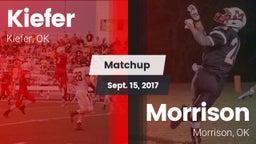 Matchup: Kiefer  vs. Morrison  2017