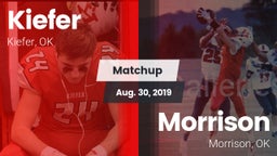 Matchup: Kiefer  vs. Morrison  2019