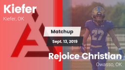 Matchup: Kiefer  vs. Rejoice Christian  2019