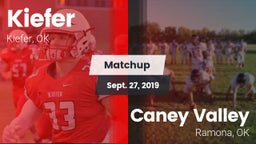 Matchup: Kiefer  vs. Caney Valley  2019