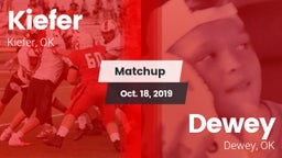 Matchup: Kiefer  vs. Dewey  2019