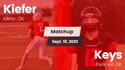 Matchup: Kiefer  vs. Keys  2020