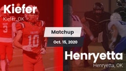 Matchup: Kiefer  vs. Henryetta  2020