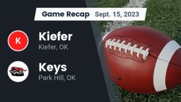 Recap: Kiefer  vs. Keys  2023
