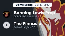 Recap: Banning Lewis Prep vs. The Pinnacle  2020