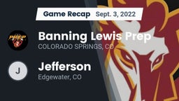 Recap: Banning Lewis Prep vs. Jefferson  2022