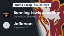 Recap: Banning Lewis Academy  vs. Jefferson  2023