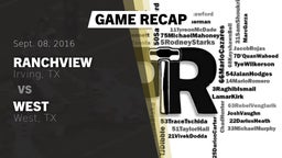 Recap: Ranchview  vs. West  2016