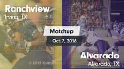 Matchup: Ranchview High vs. Alvarado  2016