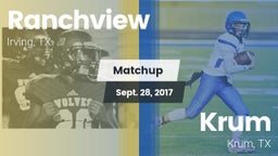 Matchup: Ranchview High vs. Krum  2017