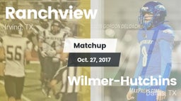 Matchup: Ranchview High vs. Wilmer-Hutchins  2017