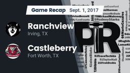 Recap: Ranchview  vs. Castleberry  2017