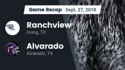 Recap: Ranchview  vs. Alvarado  2018