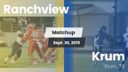 Matchup: Ranchview High vs. Krum  2019