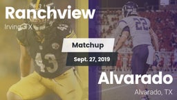 Matchup: Ranchview High vs. Alvarado  2019