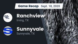 Recap: Ranchview  vs. Sunnyvale  2020