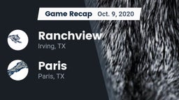 Recap: Ranchview  vs. Paris  2020