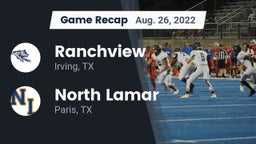 Recap: Ranchview  vs. North Lamar  2022