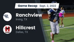 Recap: Ranchview  vs. Hillcrest  2022