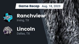Recap: Ranchview  vs. Lincoln  2023