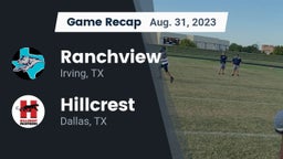 Recap: Ranchview  vs. Hillcrest  2023