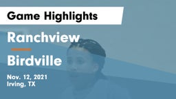 Ranchview  vs Birdville  Game Highlights - Nov. 12, 2021