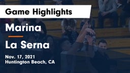 Marina  vs La Serna  Game Highlights - Nov. 17, 2021