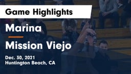 Marina  vs Mission Viejo  Game Highlights - Dec. 30, 2021