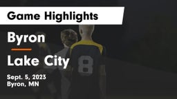 Byron  vs Lake City  Game Highlights - Sept. 5, 2023