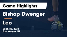 Bishop Dwenger  vs Leo  Game Highlights - Sept. 22, 2022