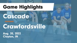 Cascade  vs Crawfordsville  Game Highlights - Aug. 20, 2022