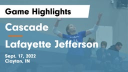 Cascade  vs Lafayette Jefferson  Game Highlights - Sept. 17, 2022