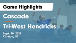 Cascade  vs Tri-West Hendricks  Game Highlights - Sept. 20, 2022