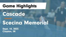 Cascade  vs Scecina Memorial  Game Highlights - Sept. 14, 2023