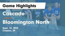 Cascade  vs Bloomington North  Game Highlights - Sept. 16, 2023