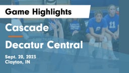 Cascade  vs Decatur Central  Game Highlights - Sept. 20, 2023