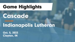 Cascade  vs Indianapolis Lutheran  Game Highlights - Oct. 5, 2023