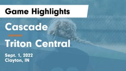 Cascade  vs Triton Central  Game Highlights - Sept. 1, 2022