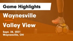 Waynesville  vs Valley View  Game Highlights - Sept. 28, 2021