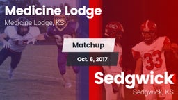 Matchup: Medicine Lodge High vs. Sedgwick  2017