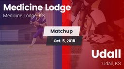 Matchup: Medicine Lodge High vs. Udall  2018
