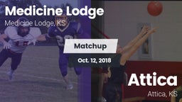 Matchup: Medicine Lodge High vs. Attica  2018