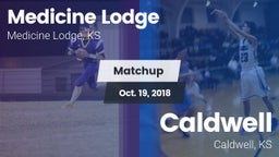 Matchup: Medicine Lodge High vs. Caldwell  2018