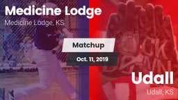 Matchup: Medicine Lodge High vs. Udall  2019