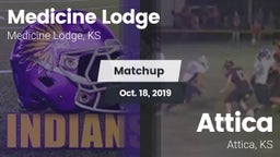 Matchup: Medicine Lodge High vs. Attica  2019