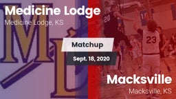 Matchup: Medicine Lodge High vs. Macksville  2020