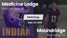Matchup: Medicine Lodge High vs. Moundridge  2020