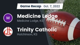 Recap: Medicine Lodge  vs. Trinity Catholic  2022