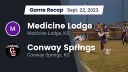 Recap: Medicine Lodge  vs. Conway Springs  2023